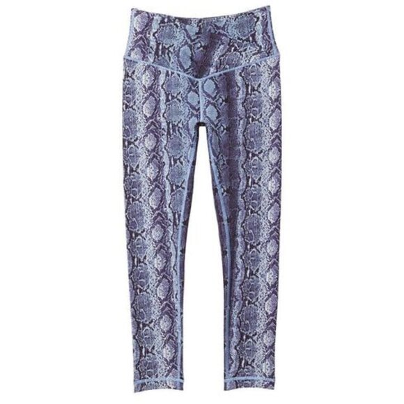 Victoria's Secret | Blue Ombre Snake Live On Point Crossover Legging | Size 14 - Picture 2 of 7